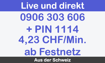 sex live und direkt mit telefonsexkontakte aus der schweiz